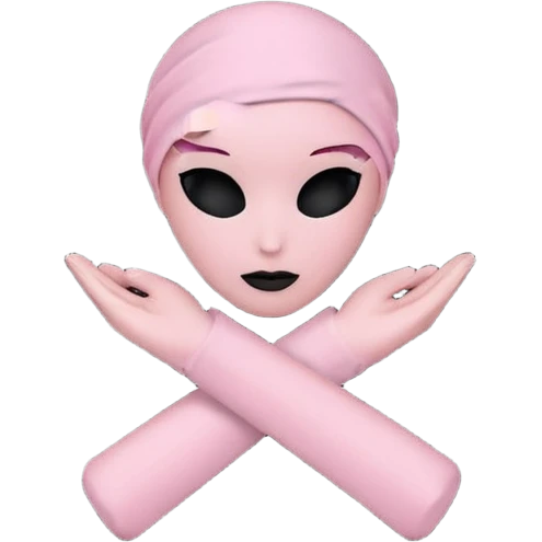 I want a black World Cancer Day logo emoji emoji