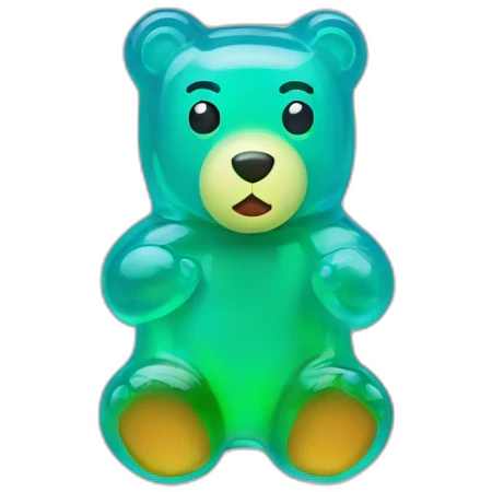 Gummy bear emoji