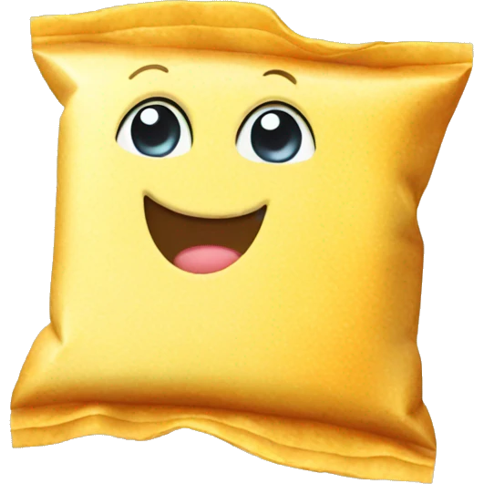 Cute chips emoji