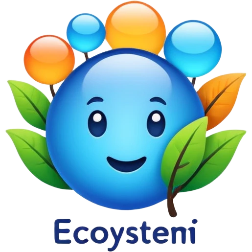 create a logo for an Ecosystem Day for an venture capital firm, fun and professional emoji
