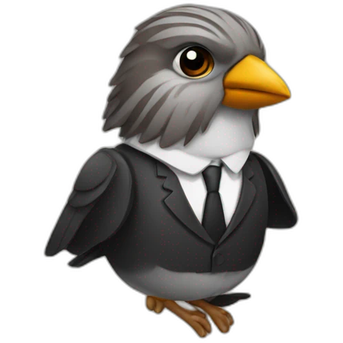 Sparrow lawyer emoji