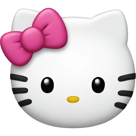 Hello kitty emoji