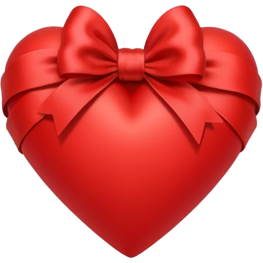Heart with ribbon  emoji