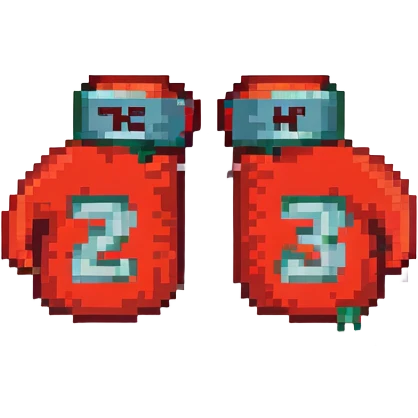 боксерские перчатки с надписью "23", no background emoji