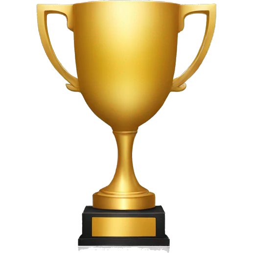 gold trophy emoji