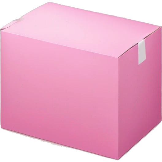 pink card packaging emoji