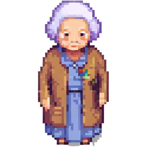 old lady emoji