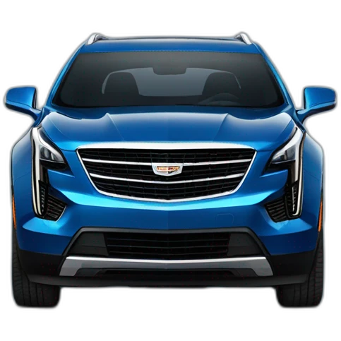 CADILLAC XT4 BLUE emoji