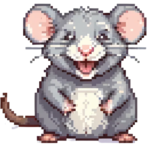 laughing rat emoji