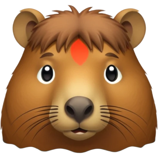 Capybara emoji