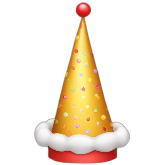 Birthday hat emoji