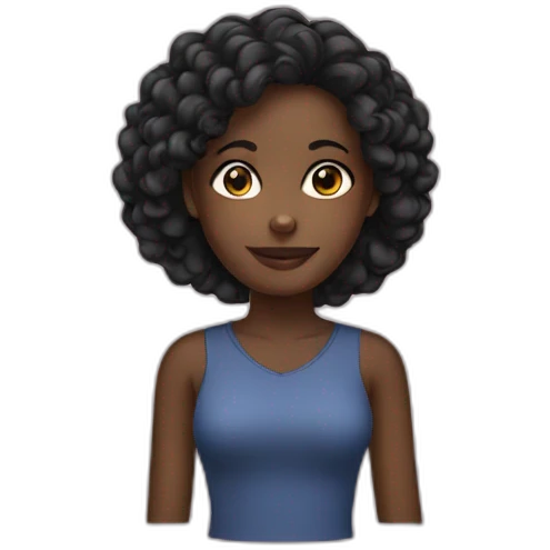 black girl emoji