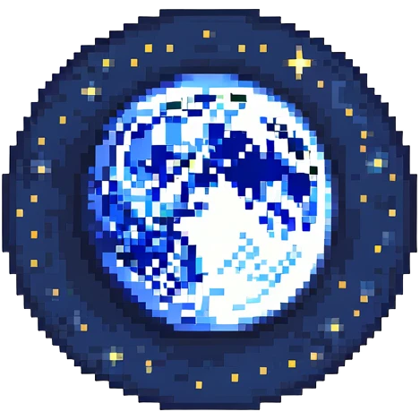 moon in the night sky emoji