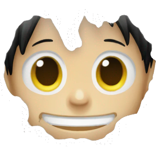 Luffy emoji