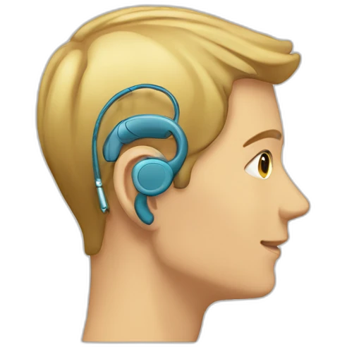 Cochlear implant emoji