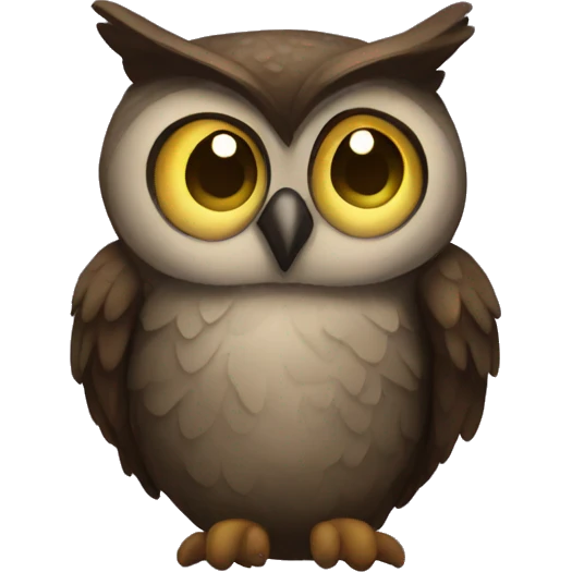 Night owl emoji
