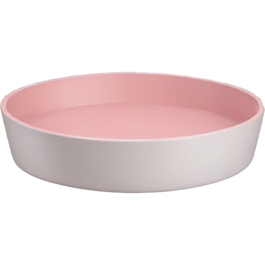 Light pink t tray emoji