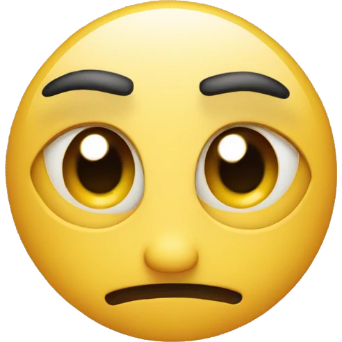 smiling and eyetwiching emoji