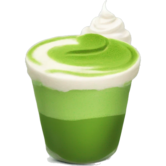 Matcha latte emoji