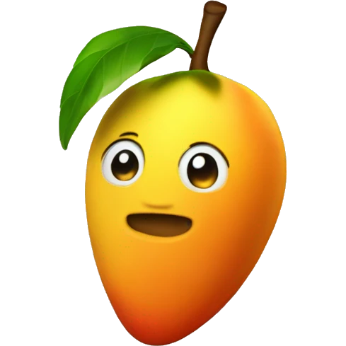 3D Mango  emoji