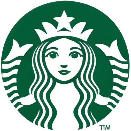Starbucks logo but not emoji