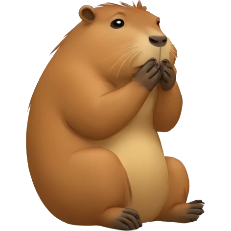 capybara facepalm emoji
