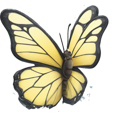 Butter fly in water  emoji