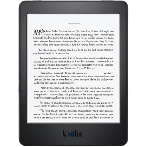 BACL KINDLE WITH A PAGE WHERE IT SAYS HUB 22 AMERICA emoji