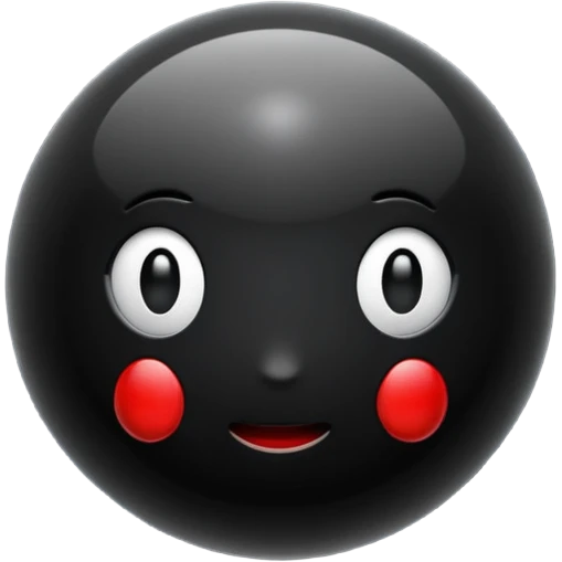 Píldora negra emoji