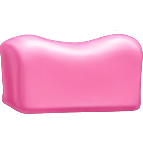 light pink gum bar emoji