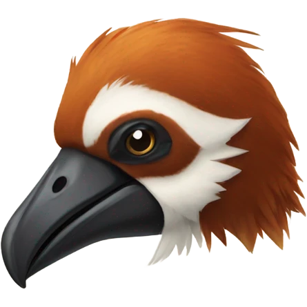 Pelican and a red panda emoji