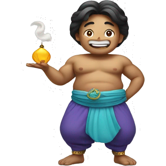 genie + korean emoji