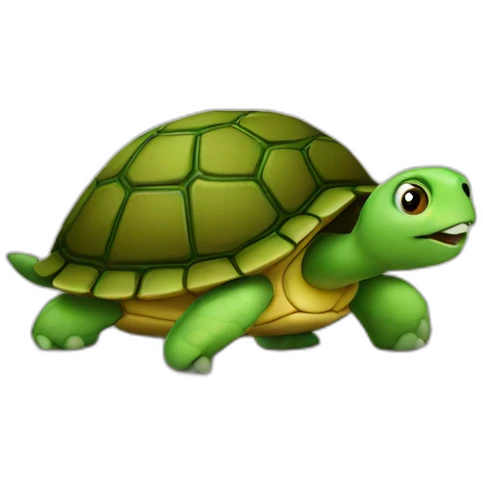 a turtle with a book emoji