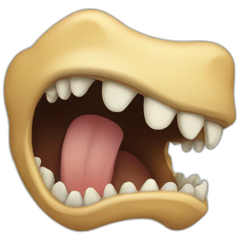 jaw - mewing emoji