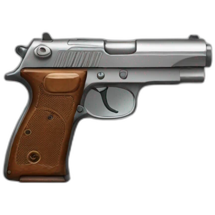 handgun emoji