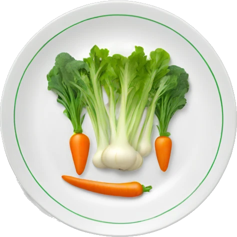 veggies plate emoji