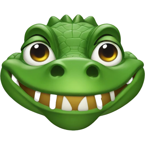 See ya later alligator  emoji