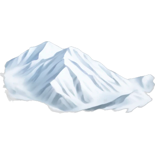 Aspen Mountain with snow emoji