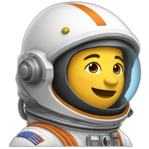 cosmonaut geniune emoji