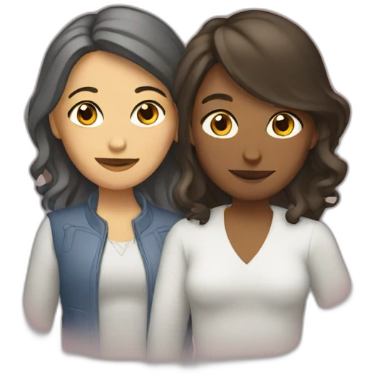 Lesbianas emoji