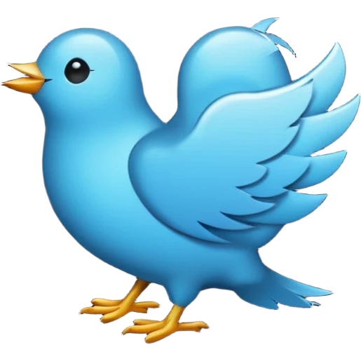Twitter X Logo emoji