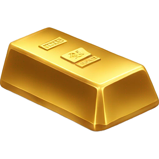Gold bar emoji