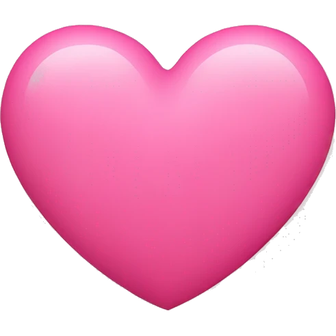 pink heart emoji