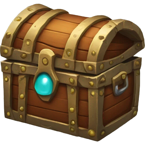 mimic chest with tongue, dungeons and dragons emoji
