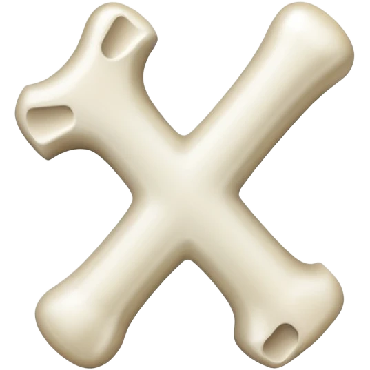 Bone check mark emoji