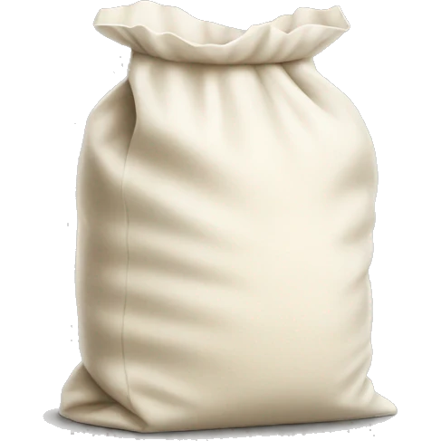 Bag of flour emoji