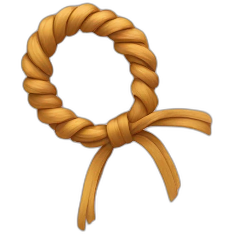 hair tie emoji
