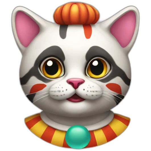 Clowncat emoji