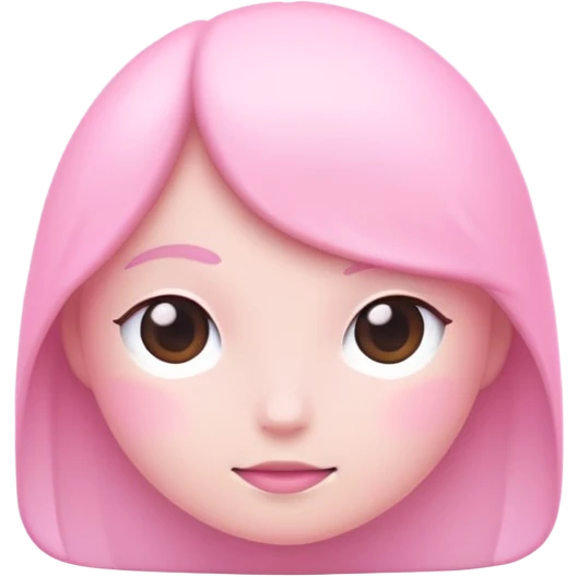 Light pink pinterest emoji
