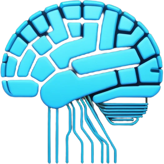   Create an emoji in which it is representing AI brain emoji